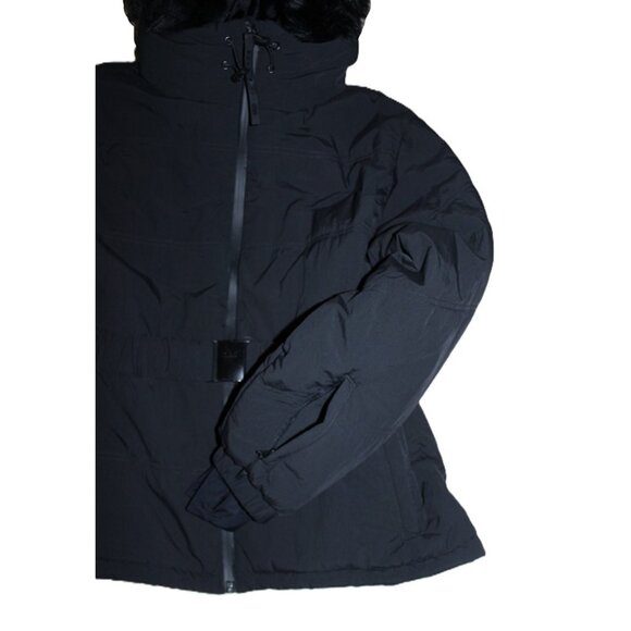 ASOS Curve 4505 Ski - Insulated Snow & Ski Belted Jacket in Black (16) - Picture 11 of 12
